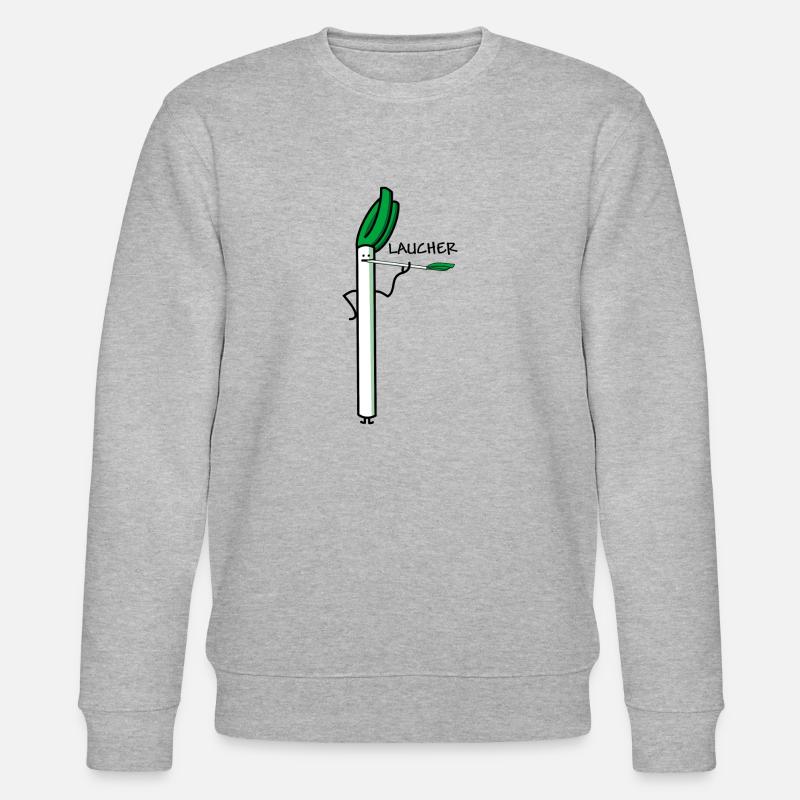Laucher - Stanley/Stella Unisex Bio-Sweatshirt CHANGER  - Grau meliert