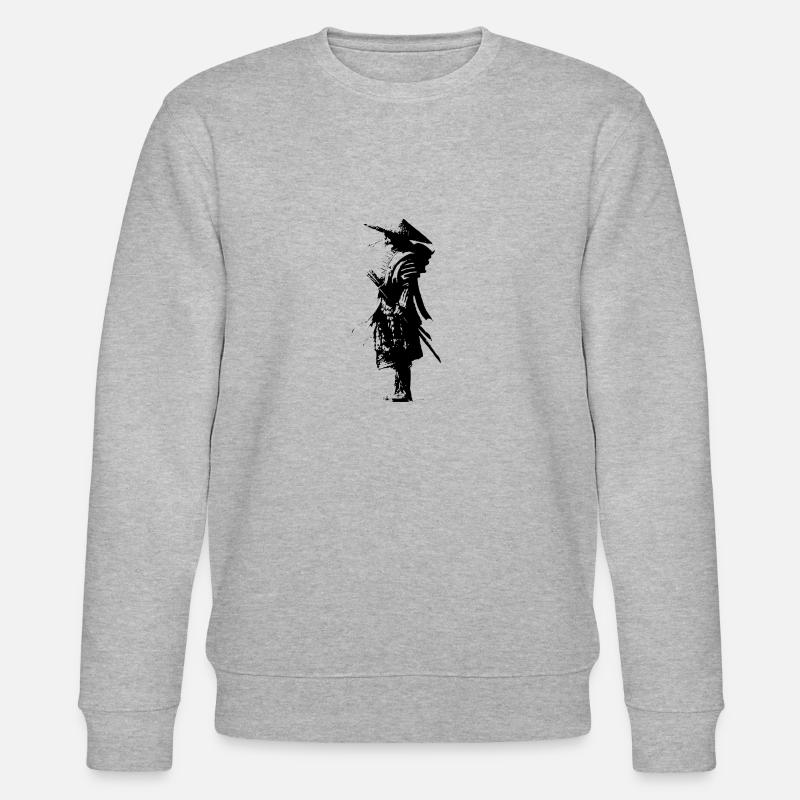 Samurai - Stanley/Stella Unisex Bio-Sweatshirt CHANGER  - Grau meliert