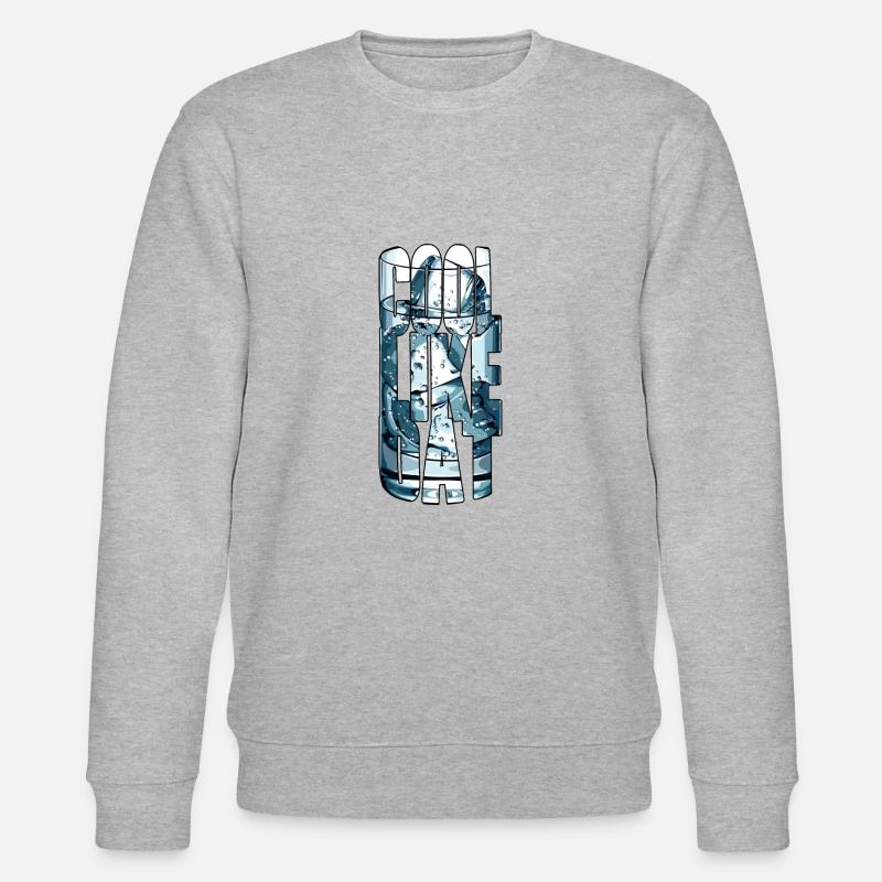 Cool comme Dat - Sweat bio CHANGER Stanley/Stella Unisexe - gris chiné