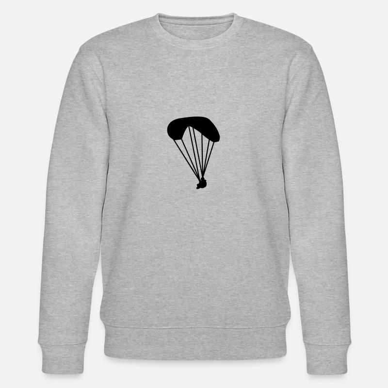 GLEITSCHIRM - Stanley/Stella Unisex Bio-Sweatshirt CHANGER  - Grau meliert