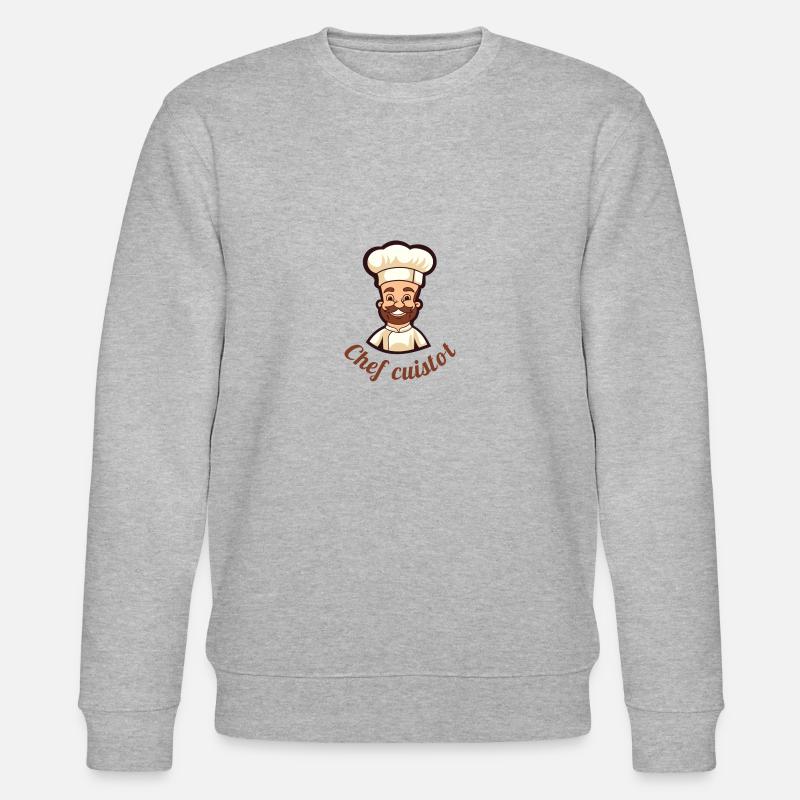 CHEF CUISTOT - Sweat bio CHANGER Stanley/Stella Unisexe - gris chiné