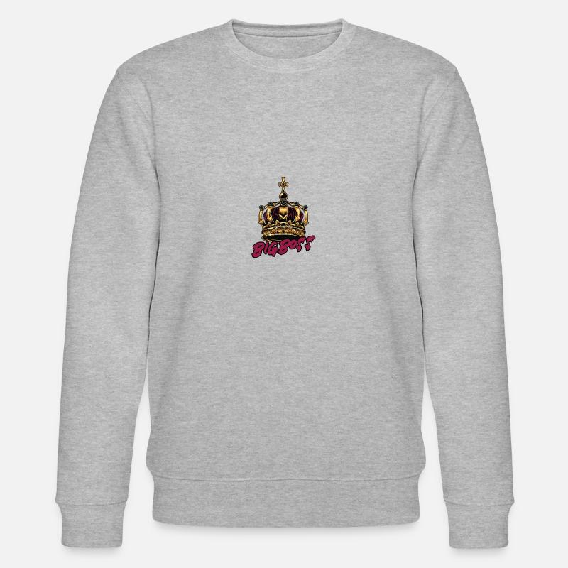 Krone - Stanley/Stella Unisex Bio-Sweatshirt CHANGER  - Grau meliert
