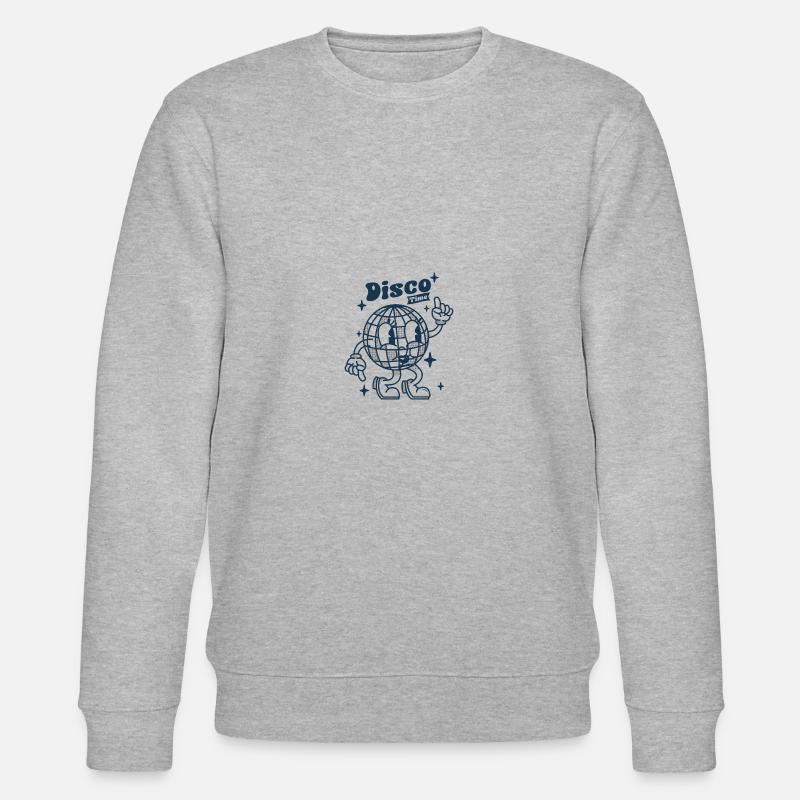 disco time - Stanley/Stella Unisex Bio-Sweatshirt CHANGER  - Grau meliert