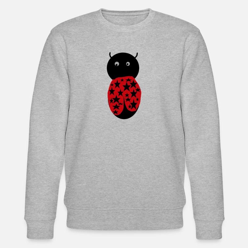 ladybug image21 - Stanley/Stella CHANGER Unisex Organic Sweatshirt - heather grey