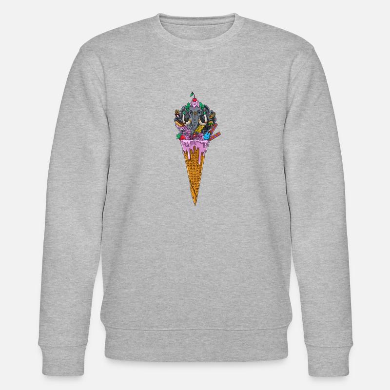 Meltinggod - Stanley/Stella Unisex Bio-Sweatshirt CHANGER  - Grau meliert