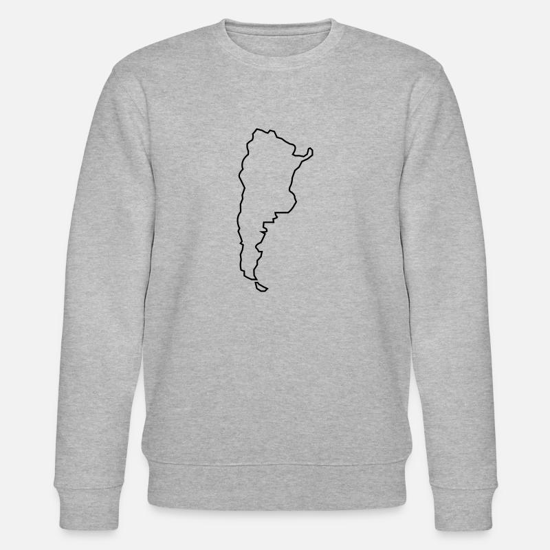 Argentine Aperçu - Sweat bio CHANGER Stanley/Stella Unisexe - gris chiné
