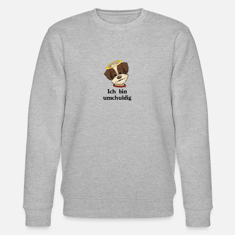 PinoEngel1 1 - Stanley/Stella Unisex Bio-Sweatshirt CHANGER  - Grau meliert
