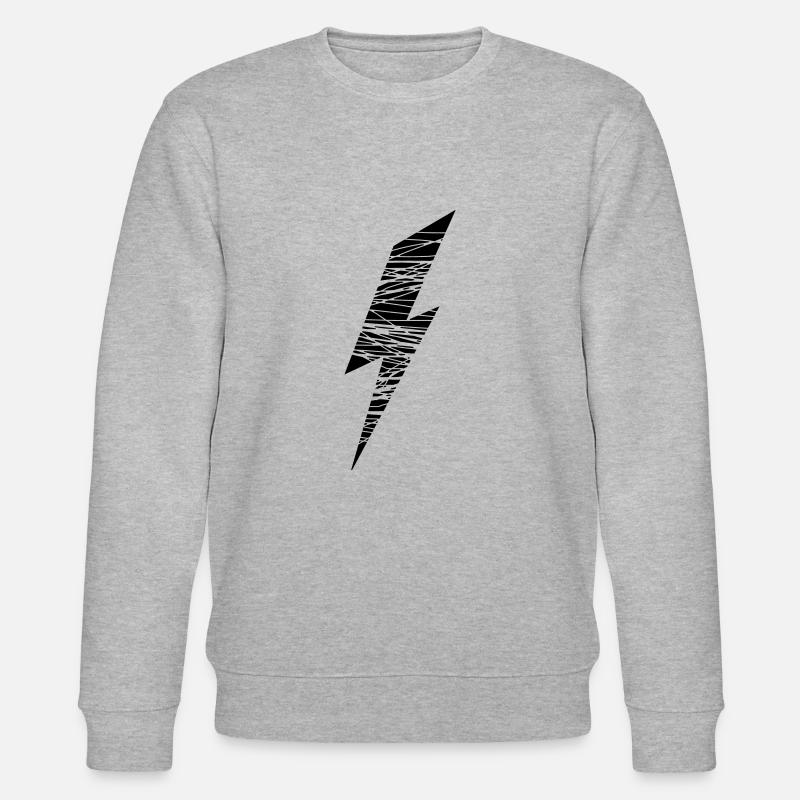 lightning - Stanley/Stella CHANGER Unisex Organic Sweatshirt - heather grey