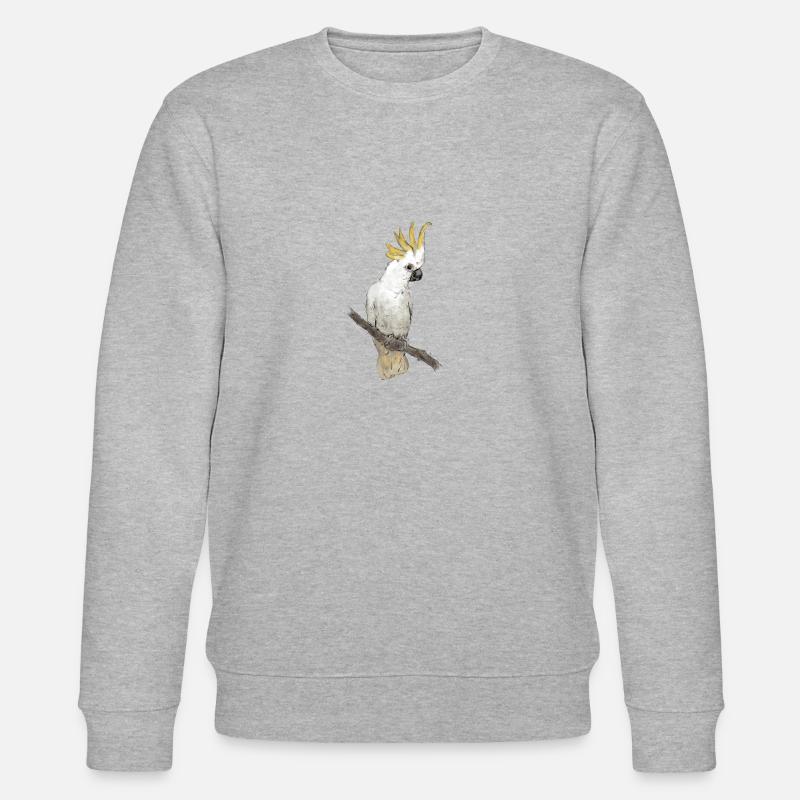 Kakadu - Stanley/Stella Unisex Bio-Sweatshirt CHANGER  - Grau meliert
