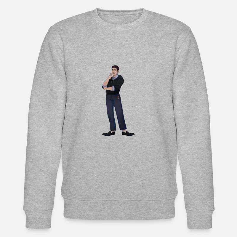 Basilio - Stanley/Stella Unisex Bio-Sweatshirt CHANGER  - Grau meliert