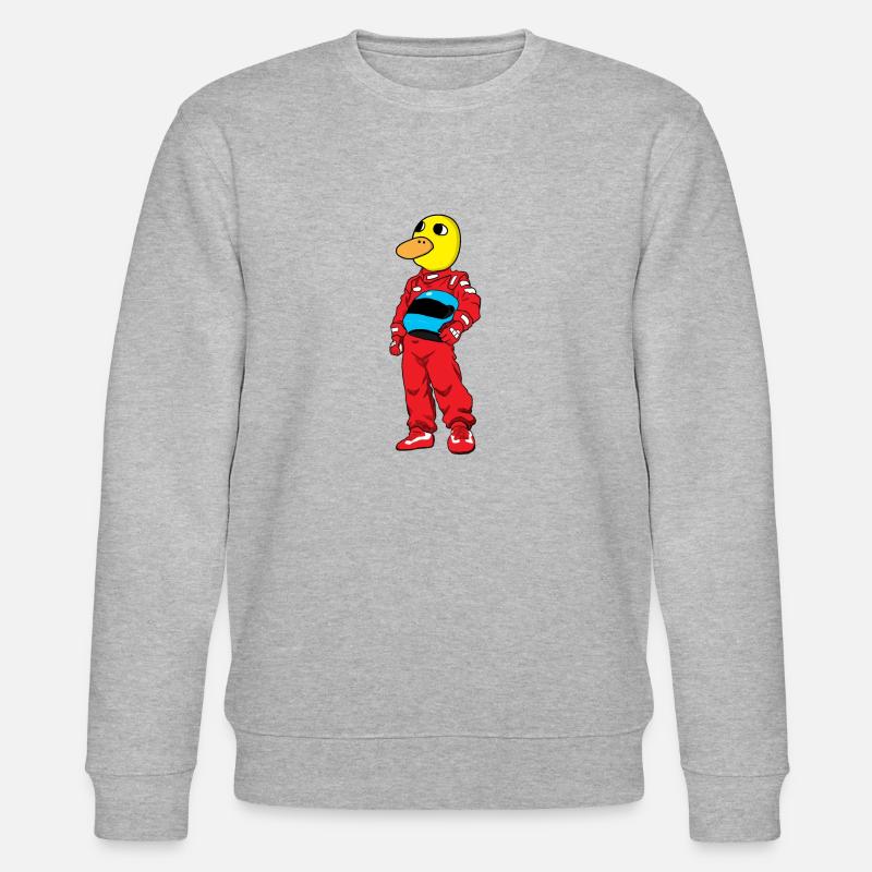 Course de canards - Sweat bio CHANGER Stanley/Stella Unisexe - gris chiné