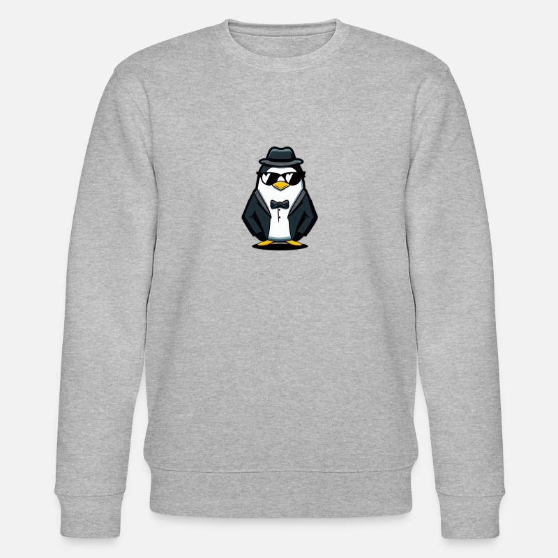Pingouin - Sweat bio CHANGER Stanley/Stella Unisexe - gris chiné