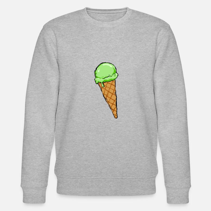 Eis Beach - Sweat bio CHANGER Stanley/Stella Unisexe - gris chiné
