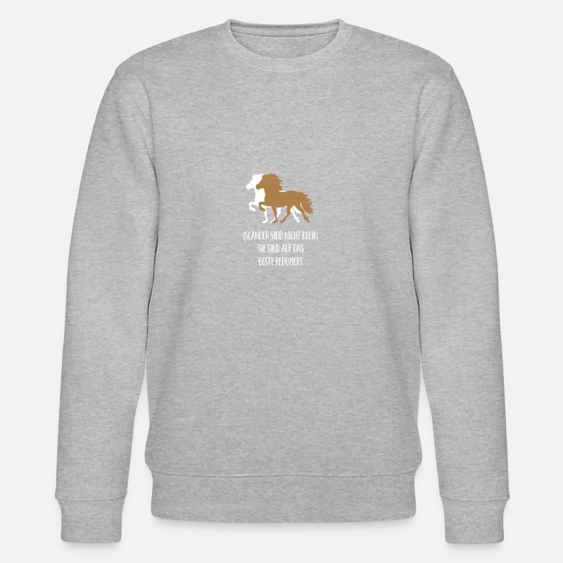 isländer - Stanley/Stella Unisex Bio-Sweatshirt CHANGER  - Grau meliert