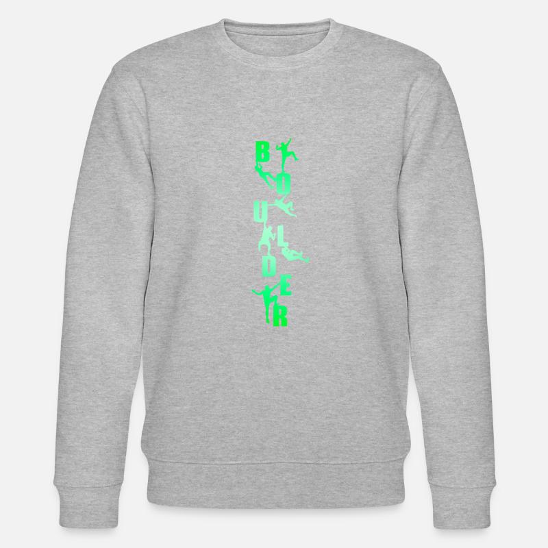 boulder - Stanley/Stella Unisex Bio-Sweatshirt CHANGER  - Grau meliert