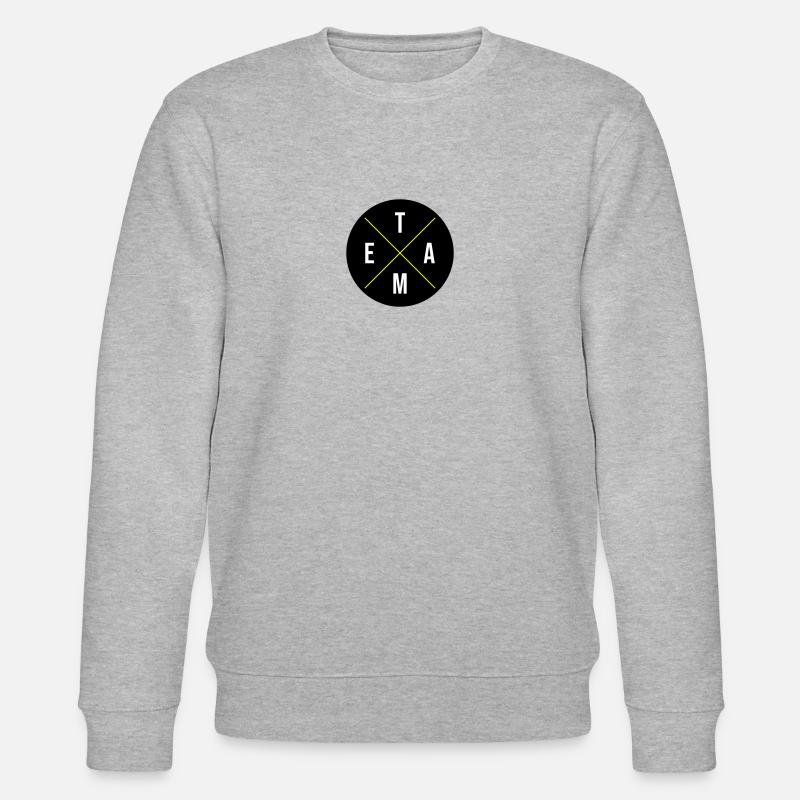 Team Kreis - Stanley/Stella Unisex Bio-Sweatshirt CHANGER  - Grau meliert