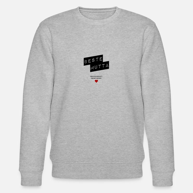 Beste Mutta - Stanley/Stella Unisex Bio-Sweatshirt CHANGER  - Grau meliert