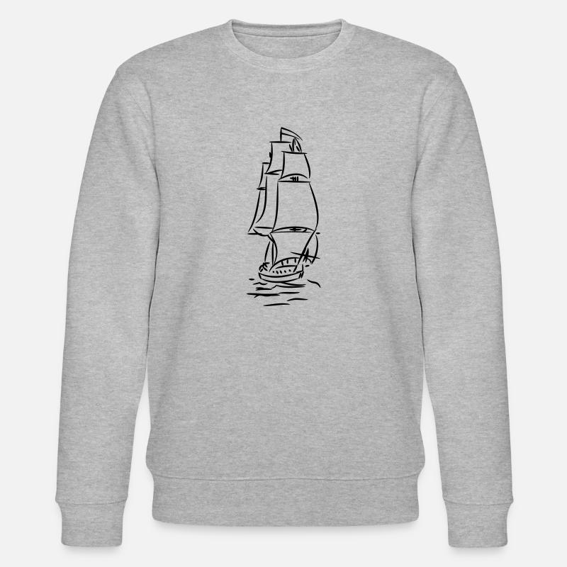 schiff - Stanley/Stella Unisex Bio-Sweatshirt CHANGER  - Grau meliert