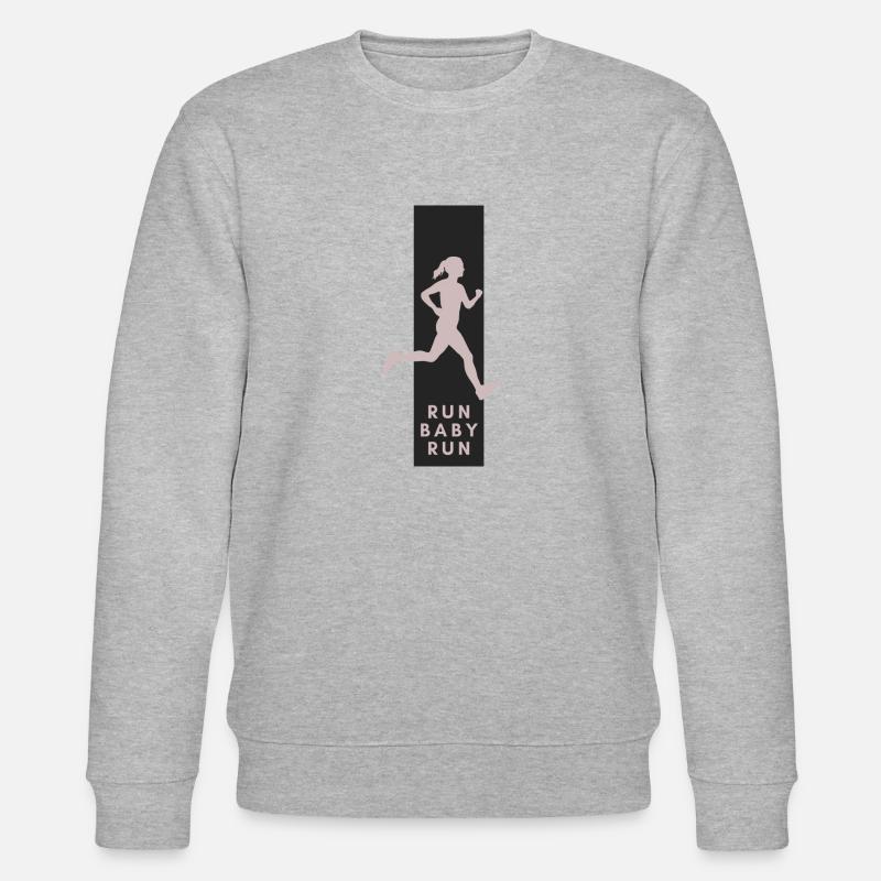 COURIR BÉBÉ COURIR - Sweat bio CHANGER Stanley/Stella Unisexe - gris chiné