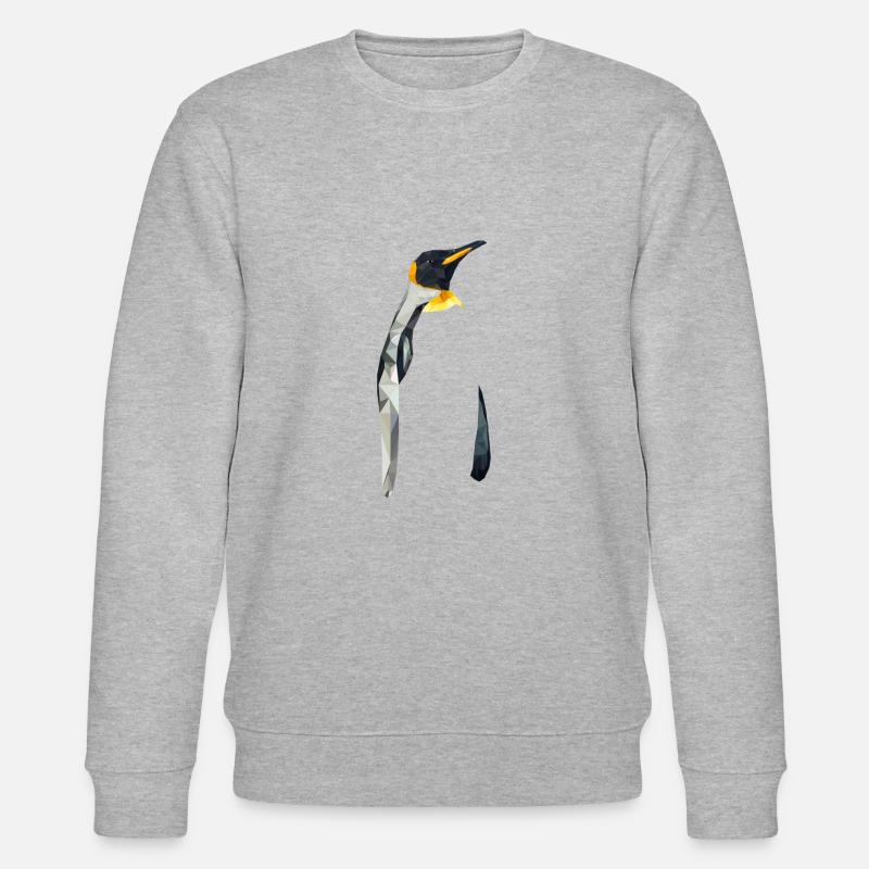 Pinguin - Stanley/Stella Unisex Bio-Sweatshirt CHANGER  - Grau meliert