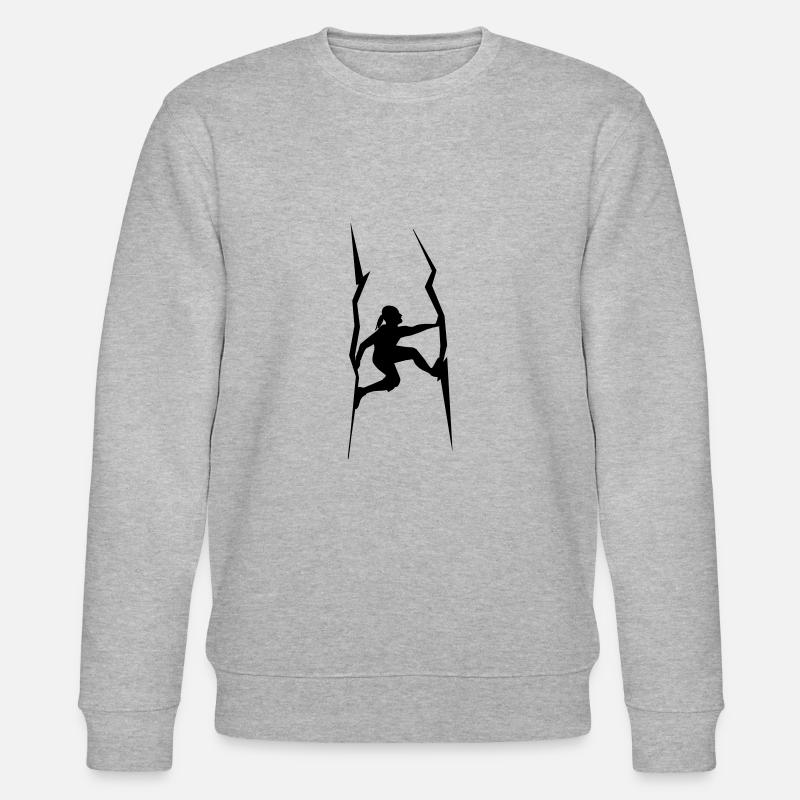 grimpeurs cheminée - Sweat bio CHANGER Stanley/Stella Unisexe - gris chiné