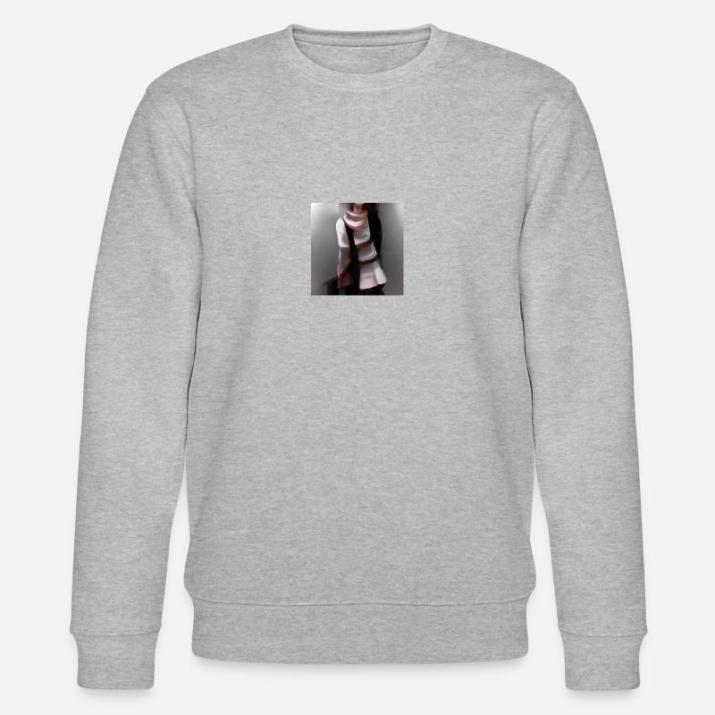 Anime - Stanley/Stella Unisex Bio-Sweatshirt CHANGER  - Grau meliert