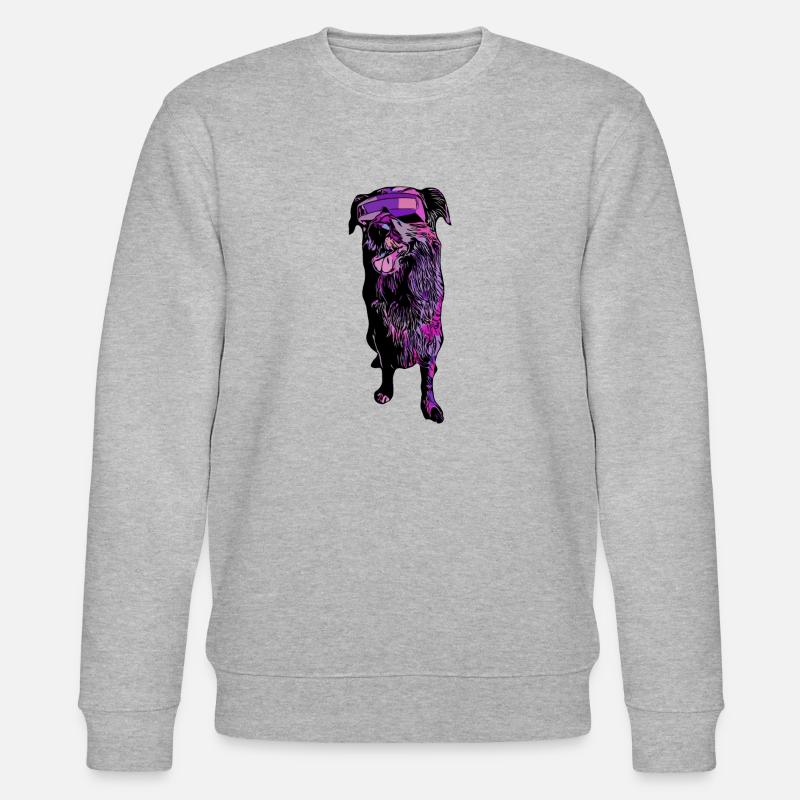 Bon garçon Vector Design - Sweat bio CHANGER Stanley/Stella Unisexe - gris chiné