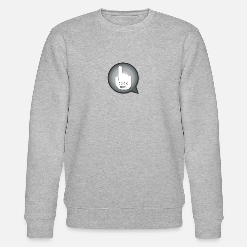 CLICK HERE - Stanley/Stella Unisex Bio-Sweatshirt CHANGER  - Grau meliert