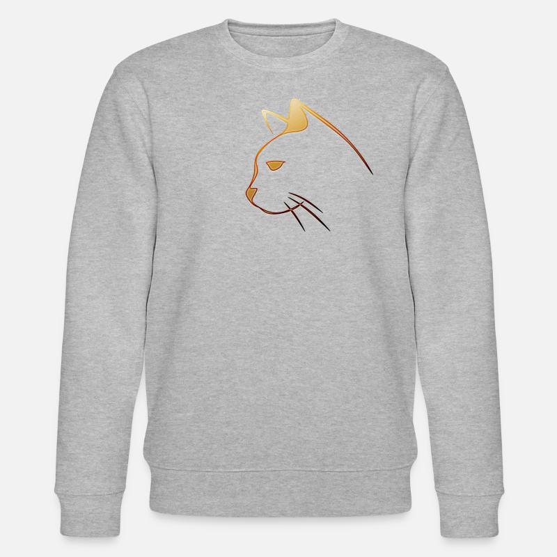 CHAT - Sweat bio CHANGER Stanley/Stella Unisexe - gris chiné