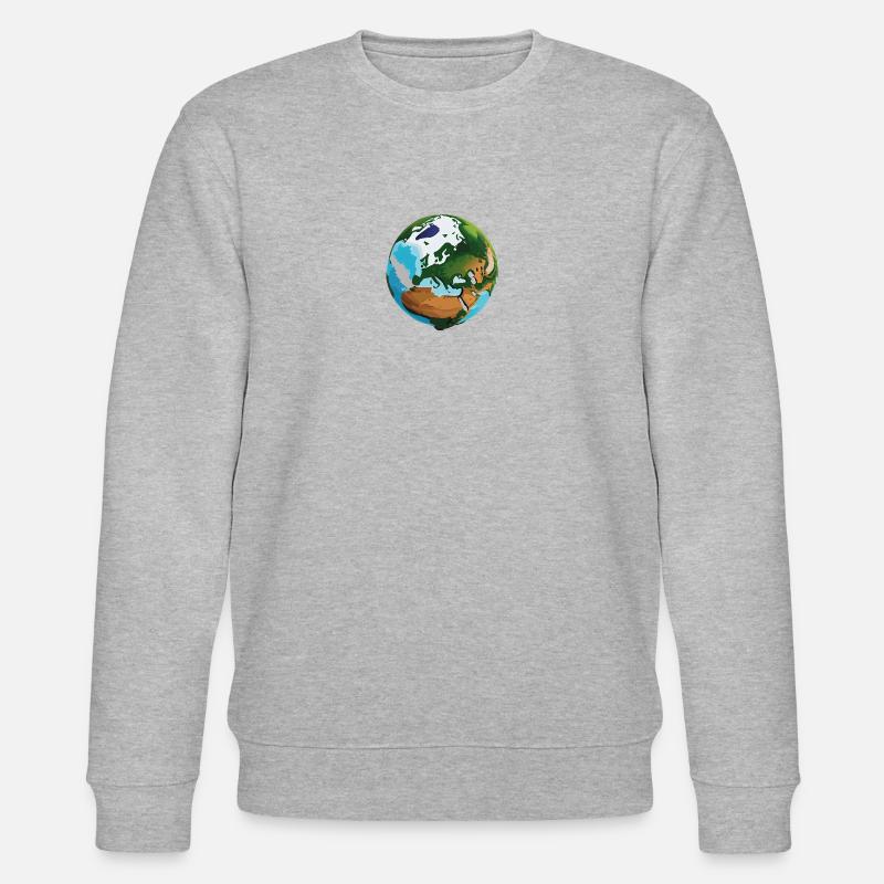 PlanetEU - Stanley/Stella Unisex Bio-Sweatshirt CHANGER  - Grau meliert