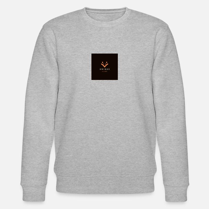 UNIQUE Fox Simple - Stanley/Stella Unisex Bio-Sweatshirt CHANGER  - Grau meliert