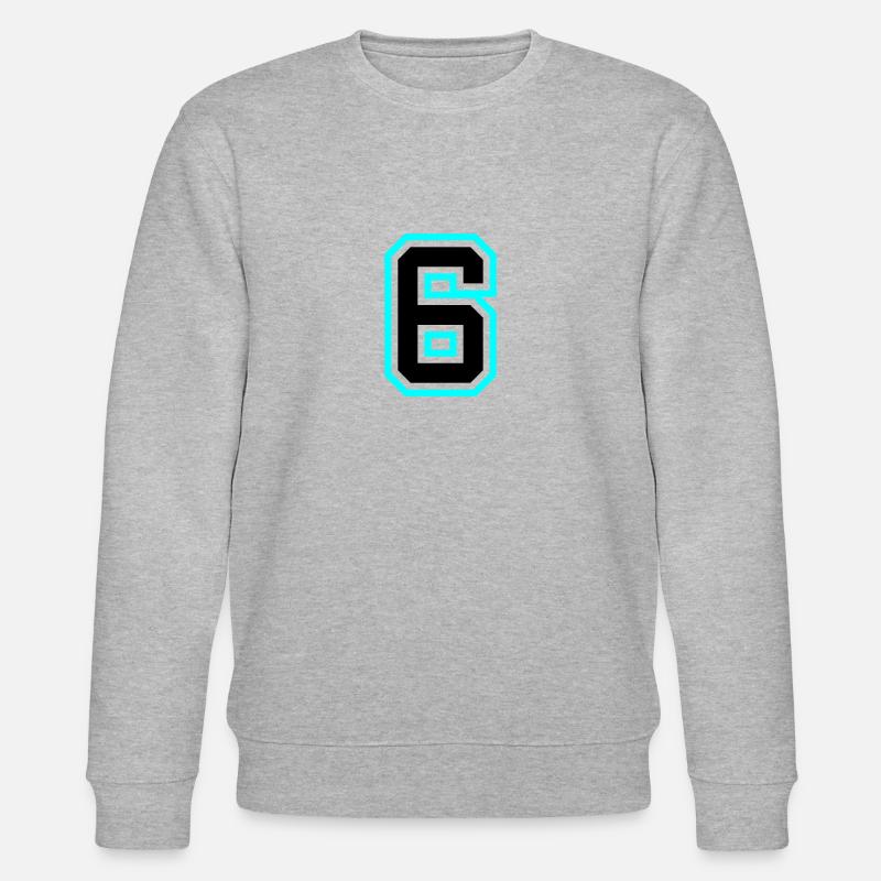 Symbole à 6 chiffres - Sweat bio CHANGER Stanley/Stella Unisexe - gris chiné