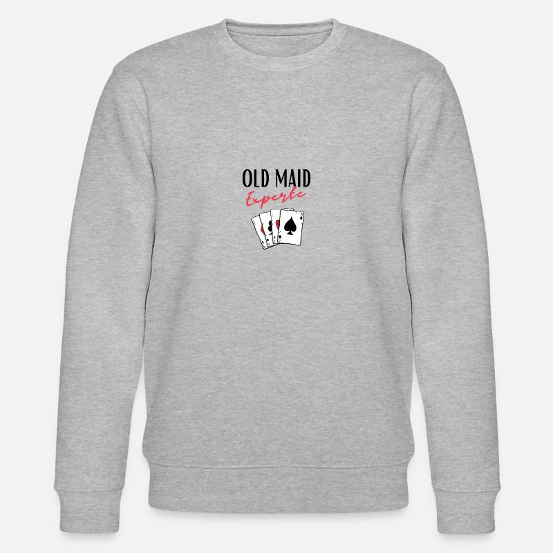 Old Maid Experte - Stanley/Stella Unisex Bio-Sweatshirt CHANGER  - Grau meliert