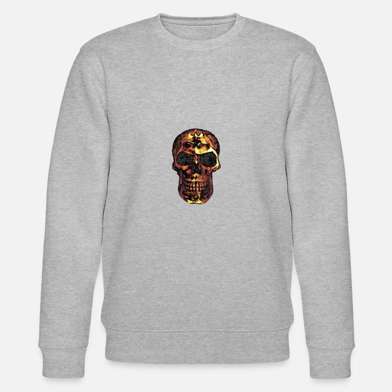 Calavera - Stanley/Stella Unisex Bio-Sweatshirt CHANGER  - Grau meliert