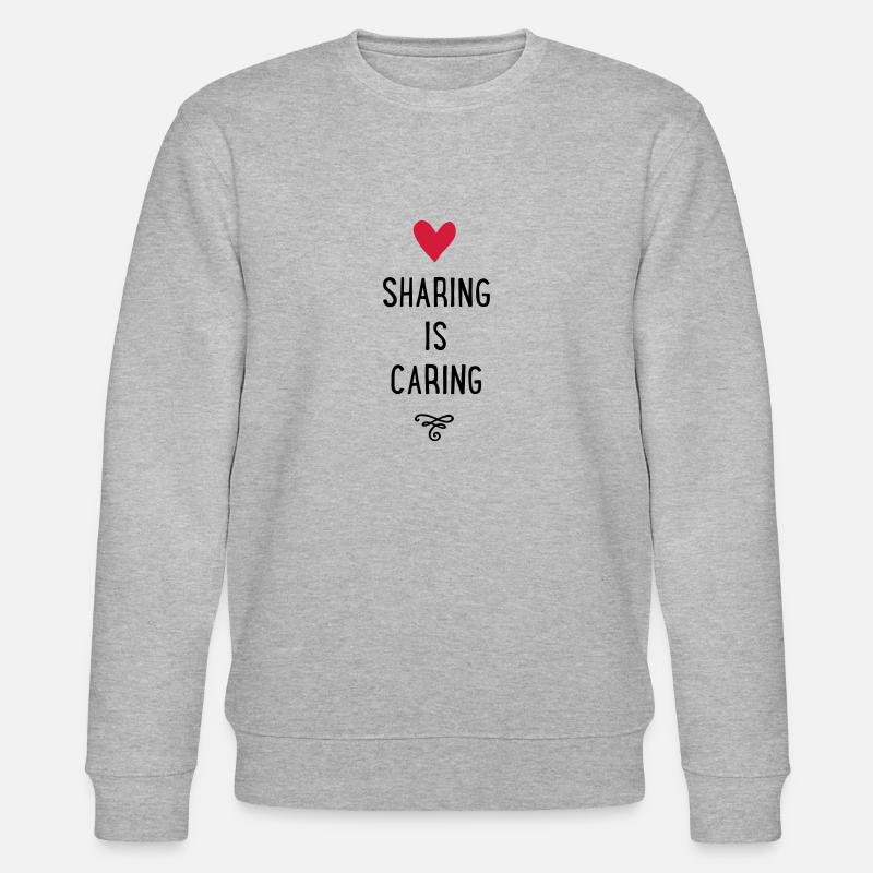 sharing - Stanley/Stella Unisex Bio-Sweatshirt CHANGER  - Grau meliert