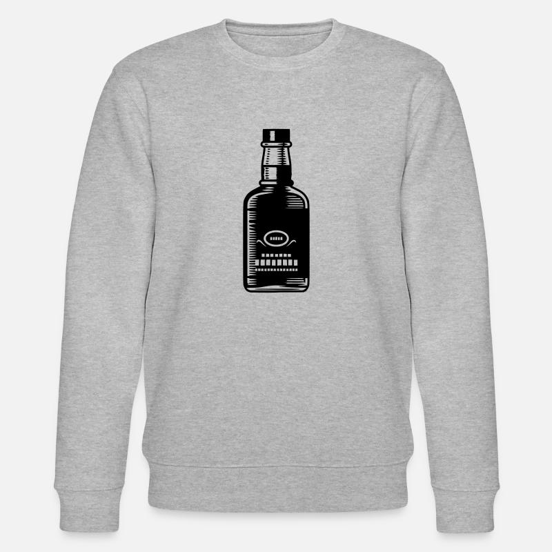 Bottle - Stanley/Stella Unisex Bio-Sweatshirt CHANGER  - Grau meliert