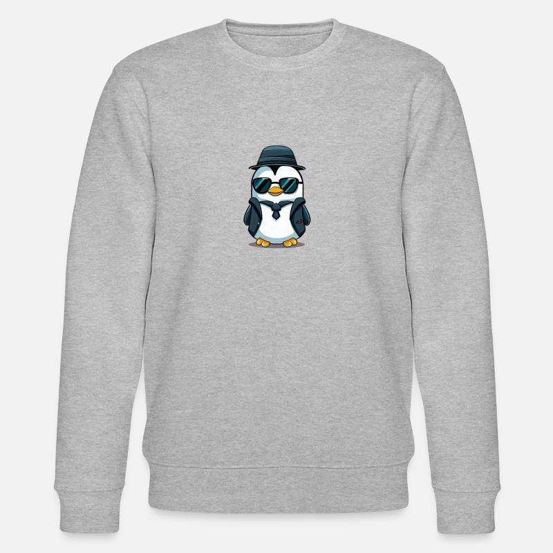 Pingouin - Sweat bio CHANGER Stanley/Stella Unisexe - gris chiné