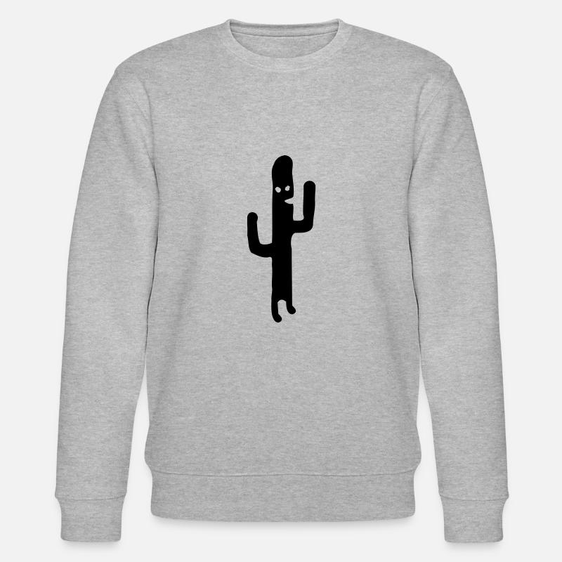 Le Cactus de Cactus Run - Sweat bio CHANGER Stanley/Stella Unisexe - gris chiné