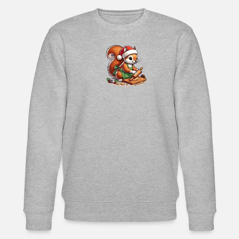 Cuisson de l’écureuil - Sweat bio CHANGER Stanley/Stella Unisexe - gris chiné