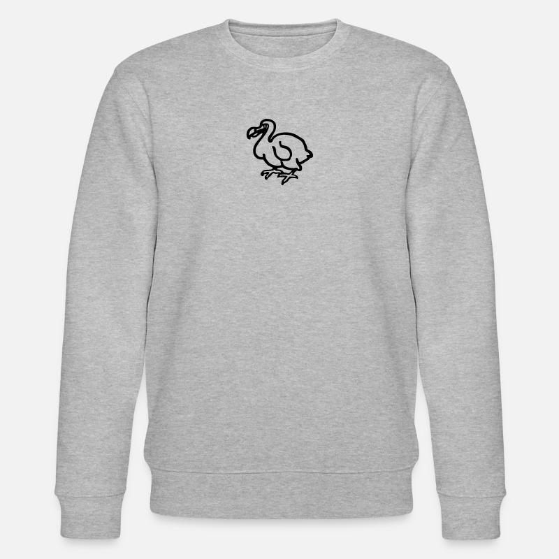 Dodo - Stanley/Stella Unisex Bio-Sweatshirt CHANGER  - Grau meliert