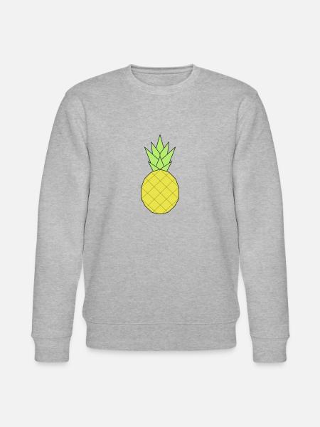 Pineapple - Stanley/Stella CHANGER Unisex Organic Sweatshirt - heather grey