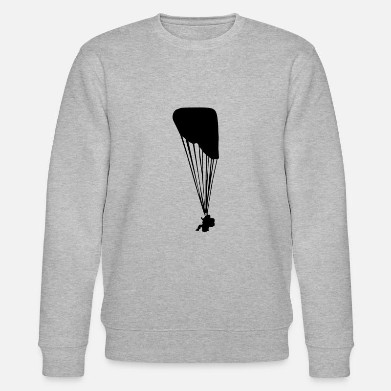 Silhouette de parapente parapente - Sweat bio CHANGER Stanley/Stella Unisexe - gris chiné