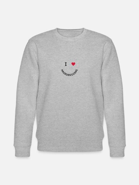 Friseur - Stanley/Stella Unisex Bio-Sweatshirt CHANGER - Grau meliert