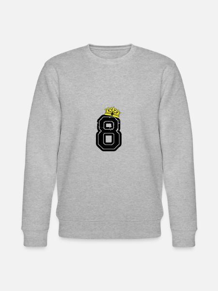 8 king - Stanley/Stella CHANGER Unisex Organic Sweatshirt - heather grey