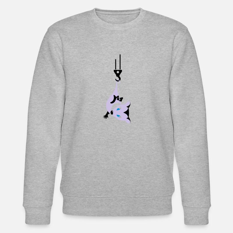 opossum - Stanley/Stella Unisex Bio-Sweatshirt CHANGER  - Grau meliert