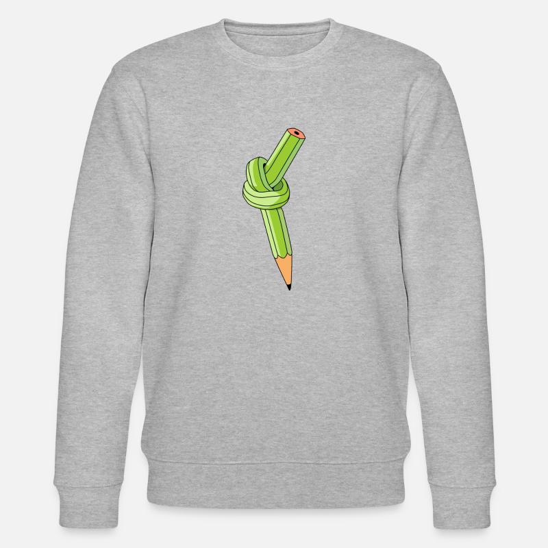 Bleistift - Stanley/Stella Unisex Bio-Sweatshirt CHANGER  - Grau meliert