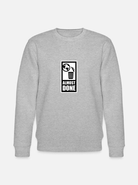 almost done - Stanley/Stella CHANGER Unisex Organic Sweatshirt - heather grey