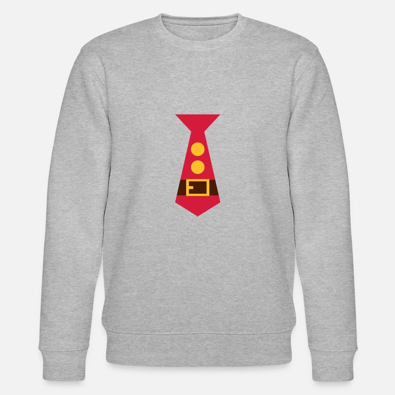 Weihnachtsmann - Stanley/Stella Unisex Bio-Sweatshirt CHANGER  - Grau meliert
