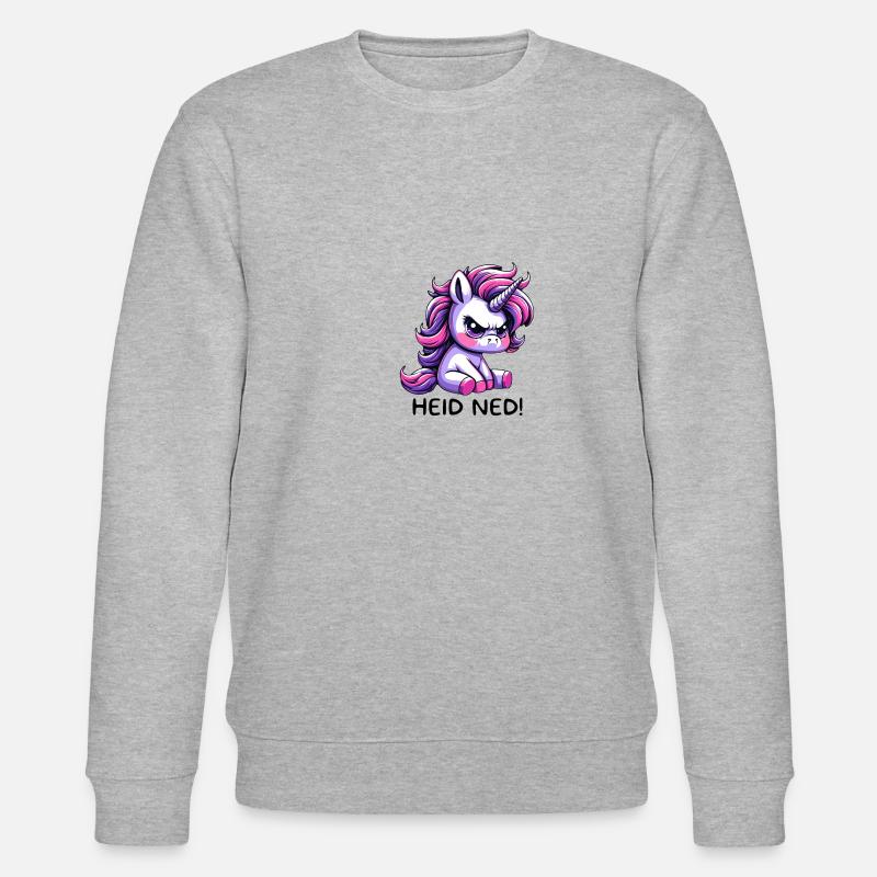 Heid Ned - Stanley/Stella Unisex Bio-Sweatshirt CHANGER  - Grau meliert