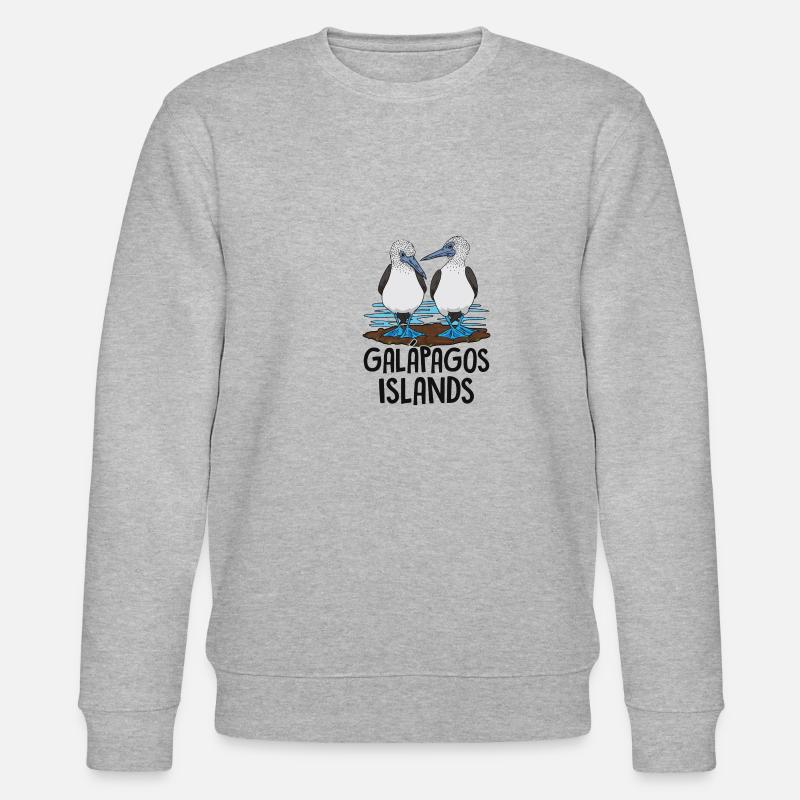 Galapagos Islands - Stanley/Stella Unisex Bio-Sweatshirt CHANGER  - Grau meliert